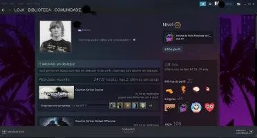 CONTA STEAM 109 JOGOS, CSGO PRIME E Dead By Daylight UPADO