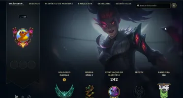 Conta League Of Legends - Plat 1 - Promoção