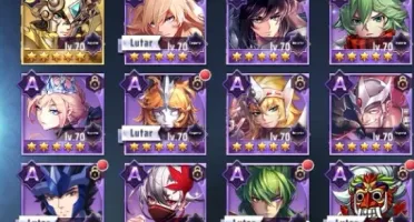 Conta Saint Seyia Awakening lvl 58