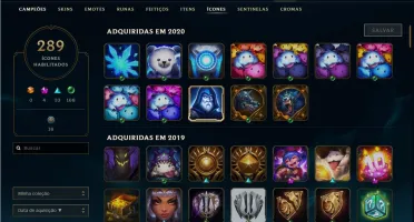 CONTA LOL 308 SKIN(3 ULTIMATE, 3 MISTICA) ALL CHAMP E RUNAS