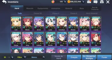 Grand chase mobile conta