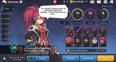 Grand chase mobile conta