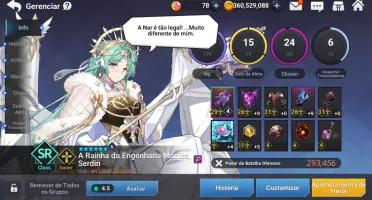 Grand chase mobile conta