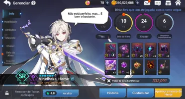 Grand chase mobile conta