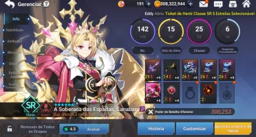 Grand chase mobile conta