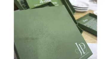 Caixas MDF 15x15 Verde Oliva Personalizadas