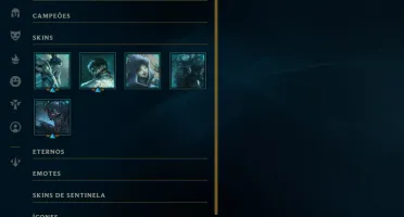 Conta Lol Diamante Iv Mono ADC Todos Os Campeões 127 Skins