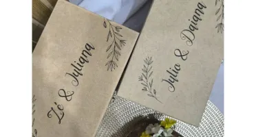 Caixa MDF Personalizada para Padrinhos