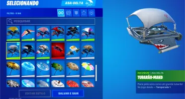 CONTA FORTNITE RARA COM CAVALEIRO NEGRO, IKONIK, MINTY, ETC.
