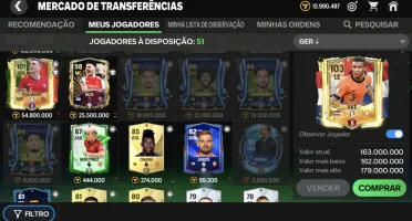 VENDO conta GER 104 FC mobile