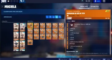 Conta fortnite S3 Até S10 - Salve o mundo level 131+