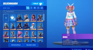 Conta fortnite S3 Até S10 - Salve o mundo level 131+