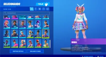 Conta fortnite S3 Até S10 - Salve o mundo level 131+