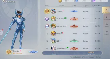 Conta Saint Seiya Ex Top 2 - Server Na-Pegasus-16