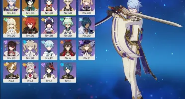 Ayato, Venti, Diluc Ar27