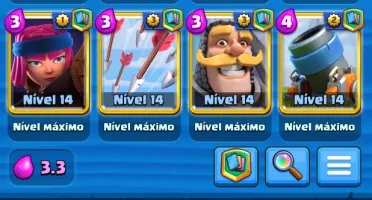 Conta Clash Royale Full lv50 8500 gemas