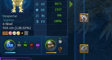 Conta LA-Omegamon com DB + set hazard