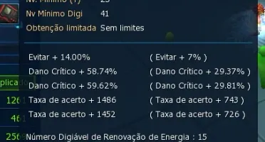 Conta LA-Omegamon com DB + set hazard