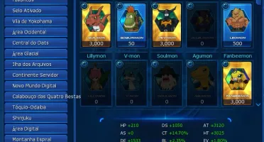 Conta LA-Omegamon com DB + set hazard