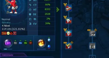 Conta LA-Omegamon com DB + set hazard