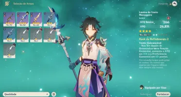 Genshin impact Conta com Nahida c1 + 3 5 estrelas Ar41