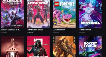conta da epic games