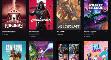 conta da epic games