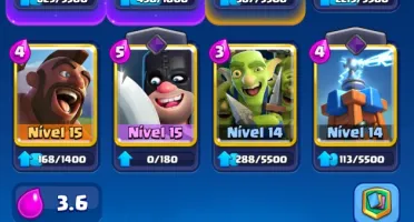 Conta Clash Royale Nv 46 9K De Trofeus