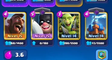 Conta Clash Royale Nv 46 9K De Trofeus