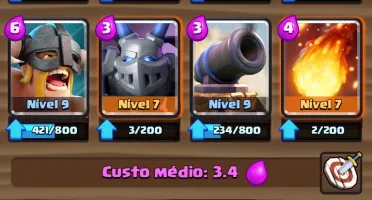 2 Contas Lendárias Clash Royale NV10 + NV9 + Arena 10