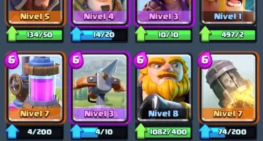 2 Contas Lendárias Clash Royale NV10 + NV9 + Arena 10