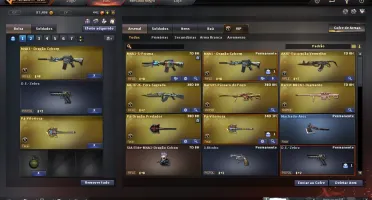Conta Crossfire AL Barrinha de Prata com Cyborg VIP+MNS