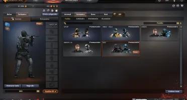 Conta Crossfire AL Barrinha de Prata com Cyborg VIP+MNS