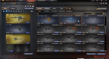 Conta Crossfire AL Barrinha de Prata com Cyborg VIP+MNS