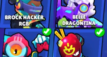 Conta Ultra Rara Com Muitas Skins Brawl Stars