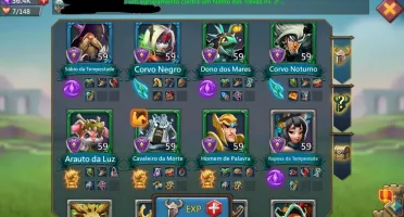 Conta Lords Mobile 42M de Poder