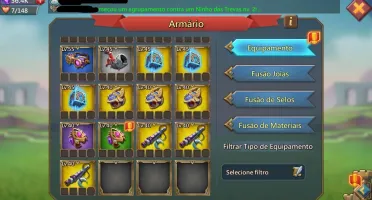 Conta Lords Mobile 42M de Poder