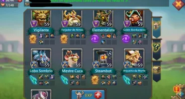 Conta Lords Mobile 42M de Poder