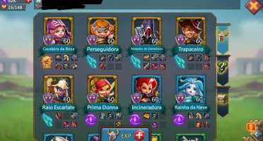 Conta Lords Mobile 42M de Poder
