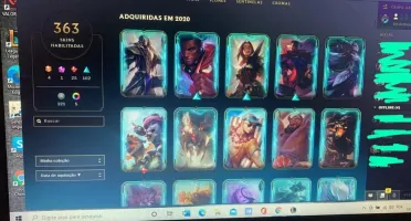 Conta lol 360 skins