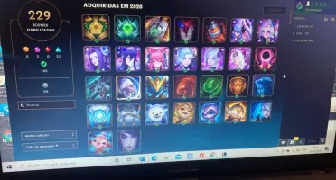Conta lol 360 skins