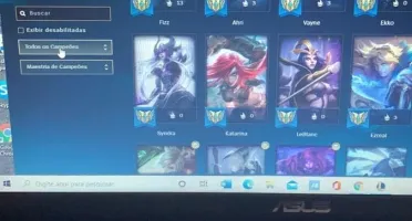 Conta lol 360 skins