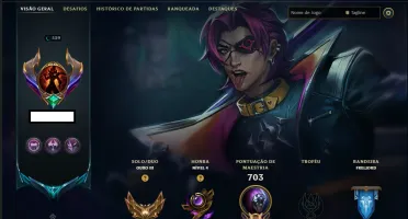 Conta Com 444 Skins, Único Dono!