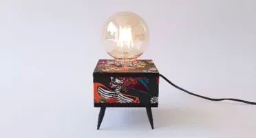 Luminária de Mesa Catrina Mexicana