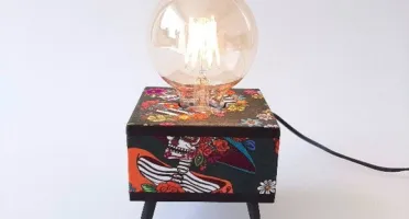 Luminária de Mesa Catrina Mexicana