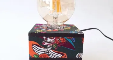 Luminária de Mesa Catrina Mexicana