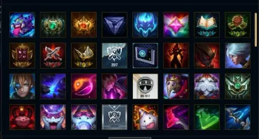 Com 73 Skins, Todos Campeoes, Icones Raros e Diamond 4