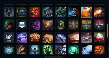 Com 73 Skins, Todos Campeoes, Icones Raros e Diamond 4