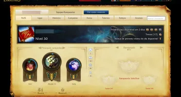 Conta Lol Unranked