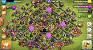 Centro de vila Nivel 10 [Clash of clãns]